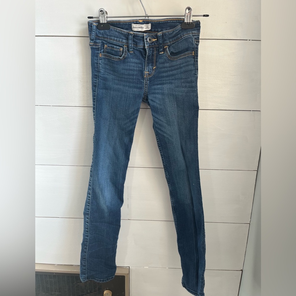 Abercrombie & Fitch Dark Blue Skinny Jeans
